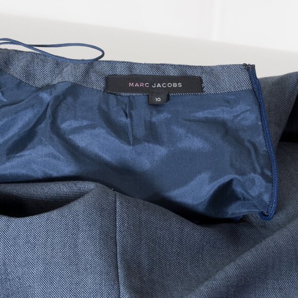 Marc Jacobs Vintage Wool & Mohair Strappy Midi Dress - Picture 5 of 5